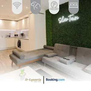 Stylish 2br By Dluxoria Short Lets & Serviced Greater With Pet Friendly, Free Wifi & Free Parking London